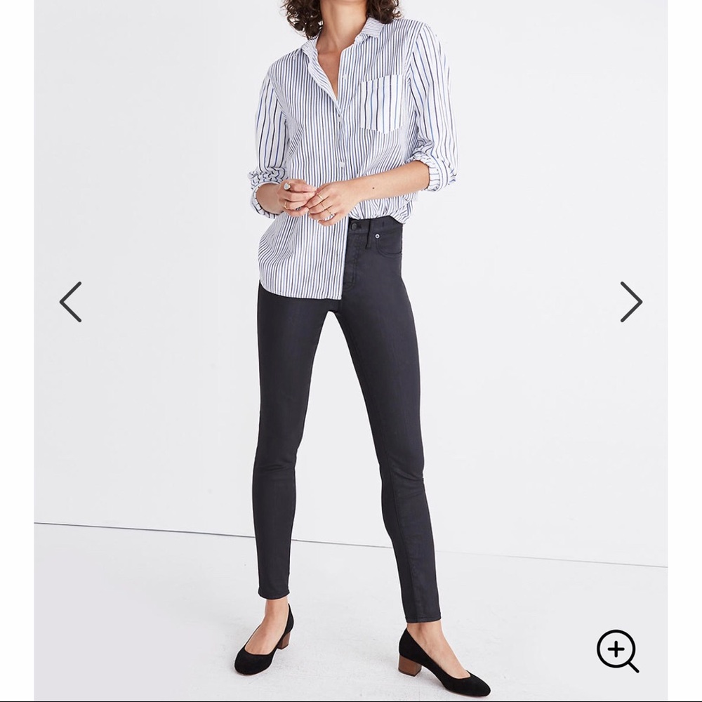 Madewell Coated skinny jeans